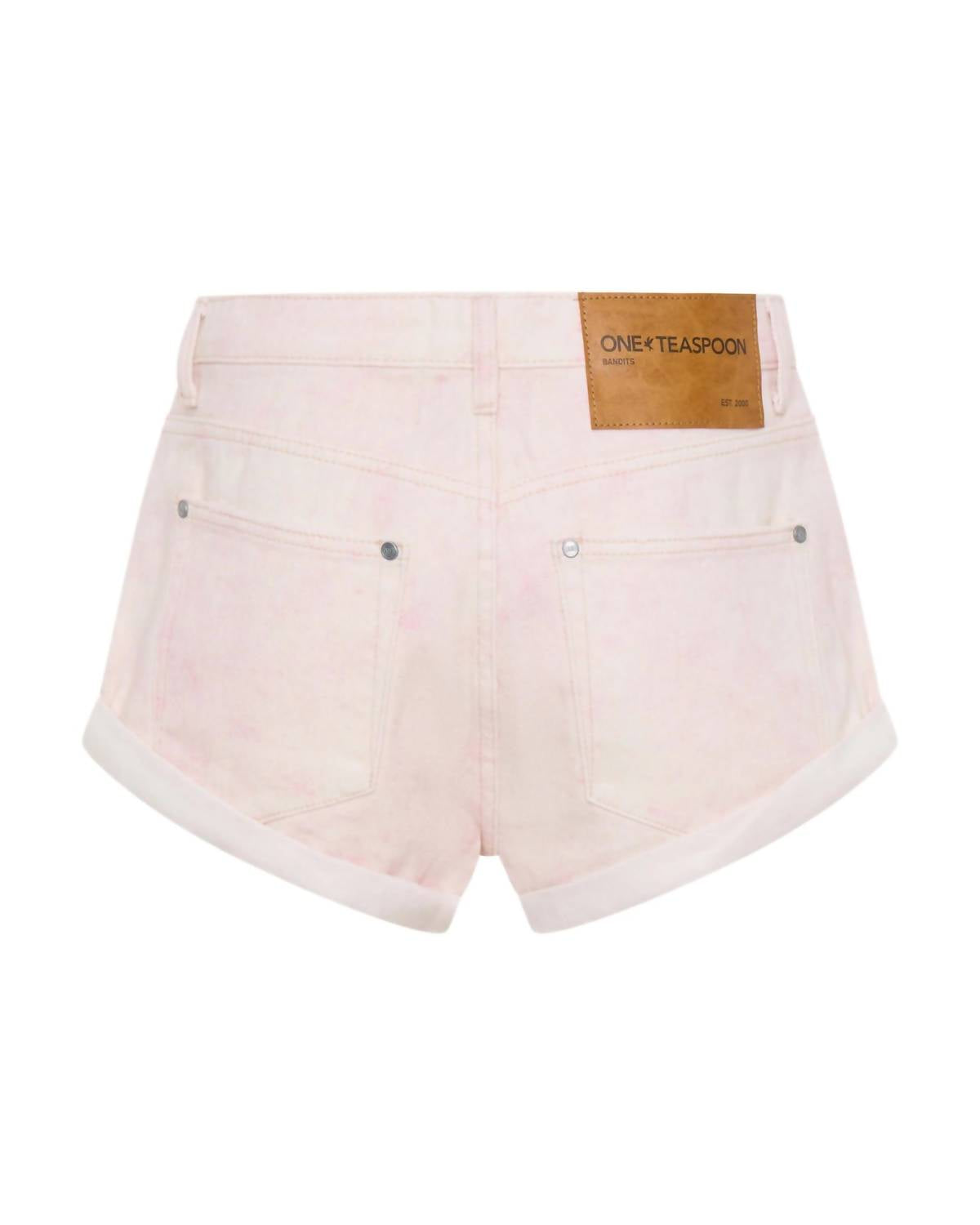 One Teaspoon - Bandits Low Waist Denim Shorts