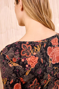 Ulla Johnson - Aris Jersey Long Sleeve U-neck Top