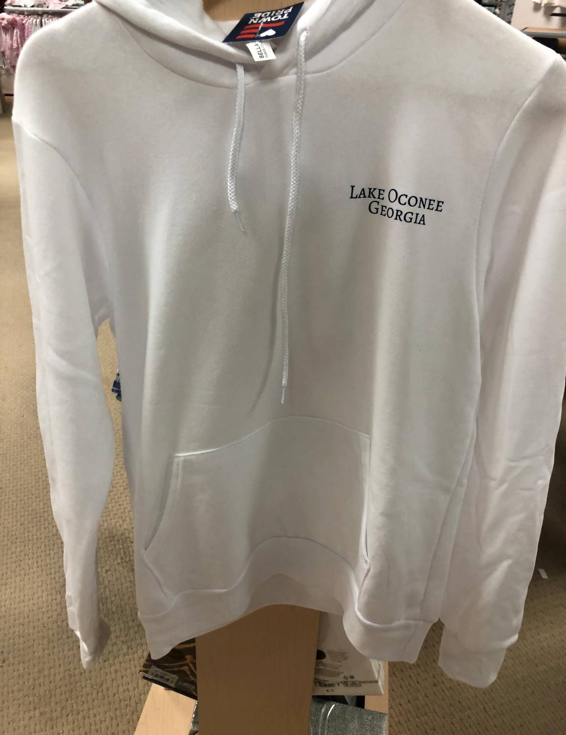 Town Pride - Unisex Lake Oconee Sweatshirt With Map