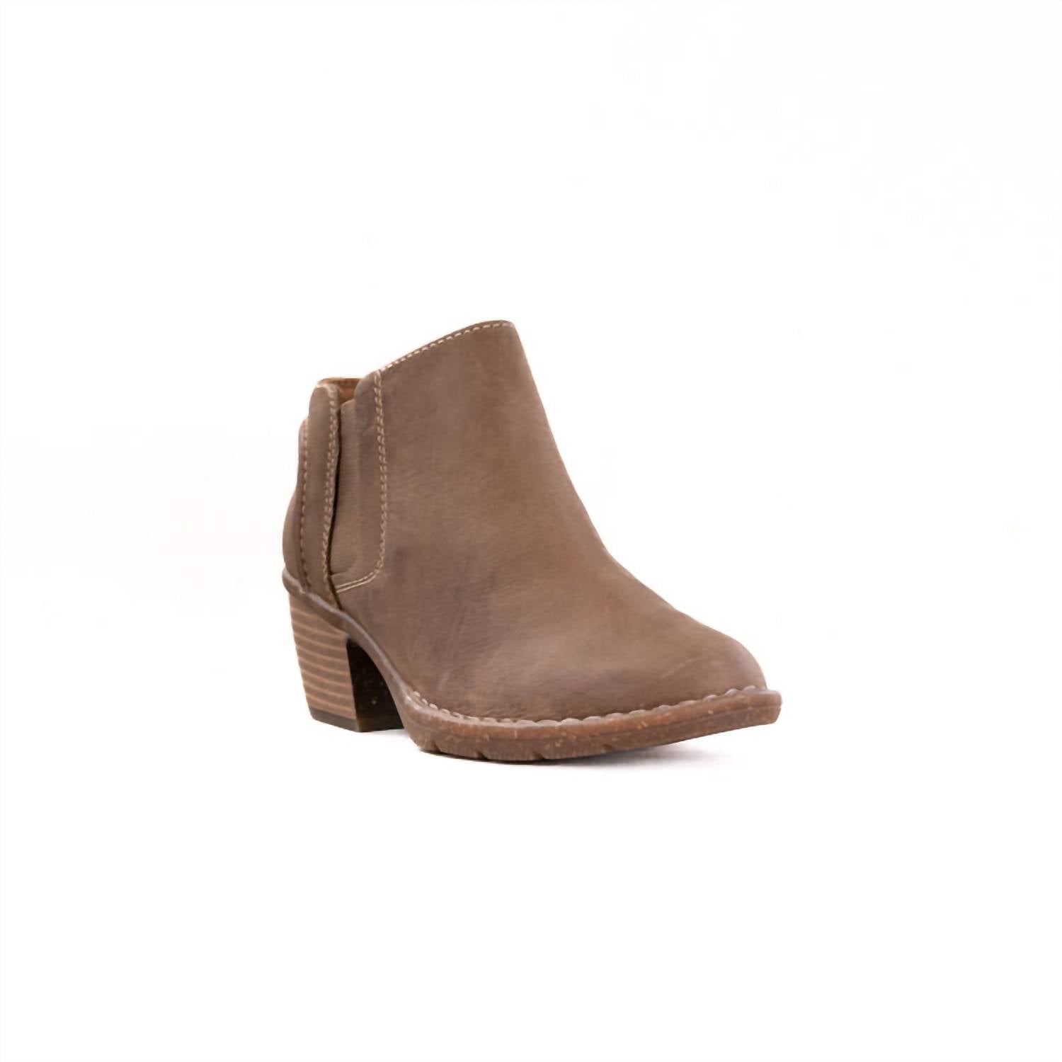 Clarks Women's Kastela Lo Ankle Boot in pebble leather - women's shoe - alternate view