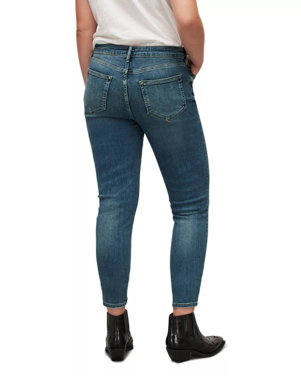 Allsaints - Miller Mid-rise Skinny Leg Jean