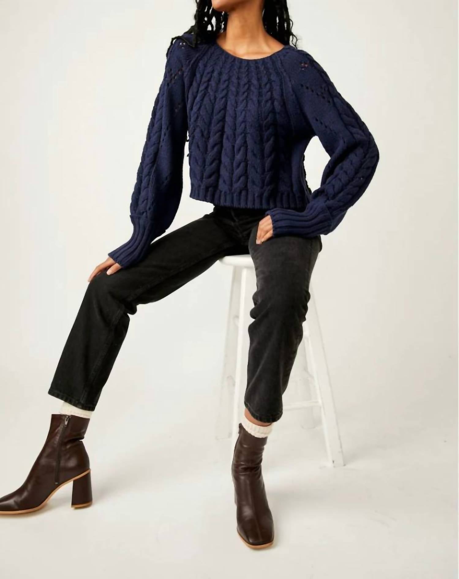 Free People - Sandre Pullover Sweater