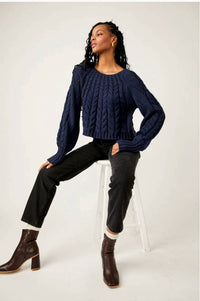 Free People - Sandre Pullover Sweater