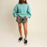 Trend:Notes - Notte Crew Oversized Sweatshirt