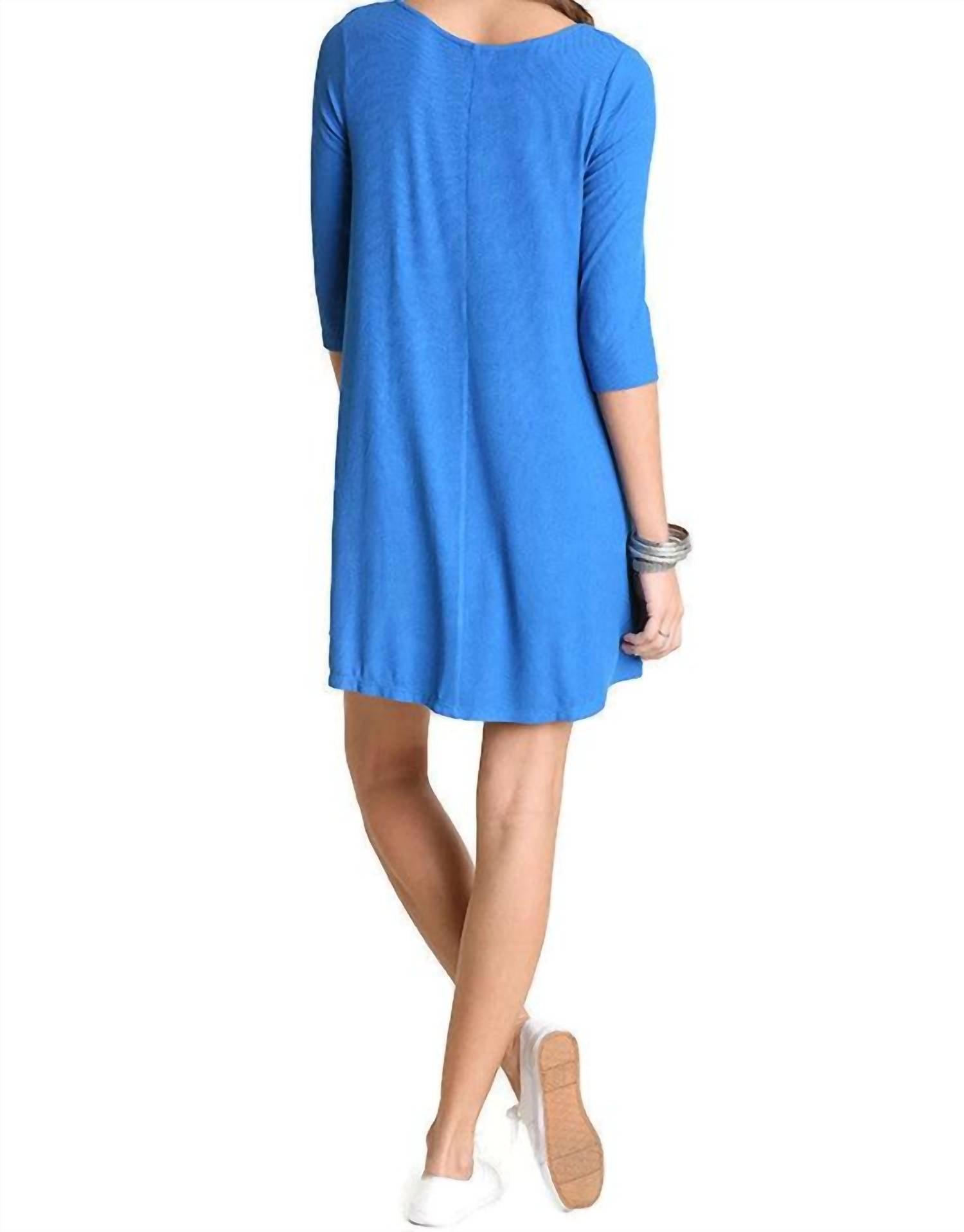 Umgee - Ribbed Mini Dress