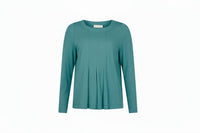 Noen - Long Sleeve Pleated T-shirt