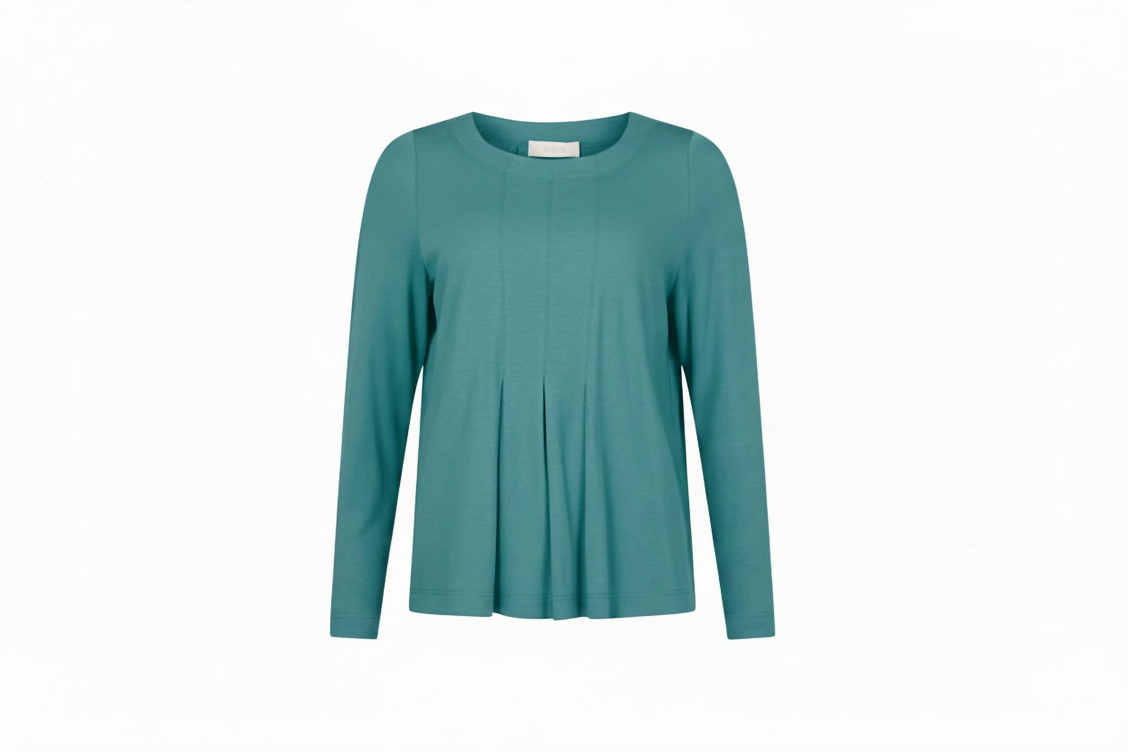 Noen - Long Sleeve Pleated T-shirt