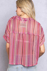 Pol - Savannah Striped Crop Top