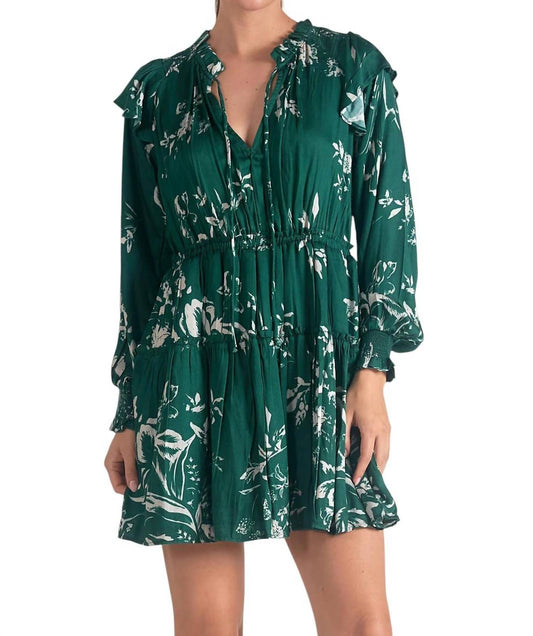 Elan - Alexia Long Sleeve Dress