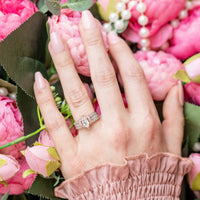 Starlette Women's Reagan Ring in pink - women's jewelry - detail view