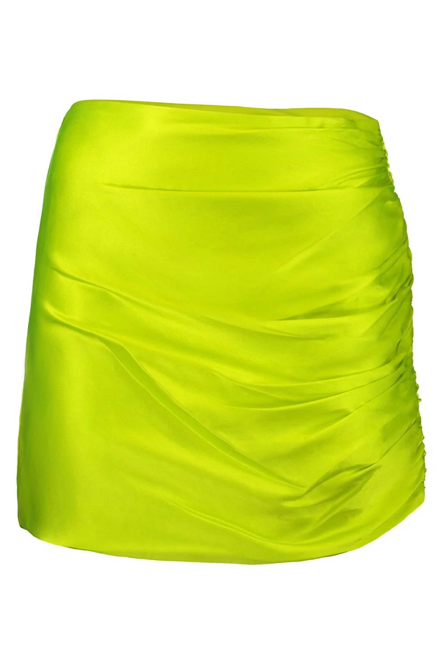The Sei - Ruched Mini Skirt