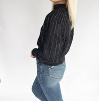 Madelyn - Lurex Fuzzy Sweater