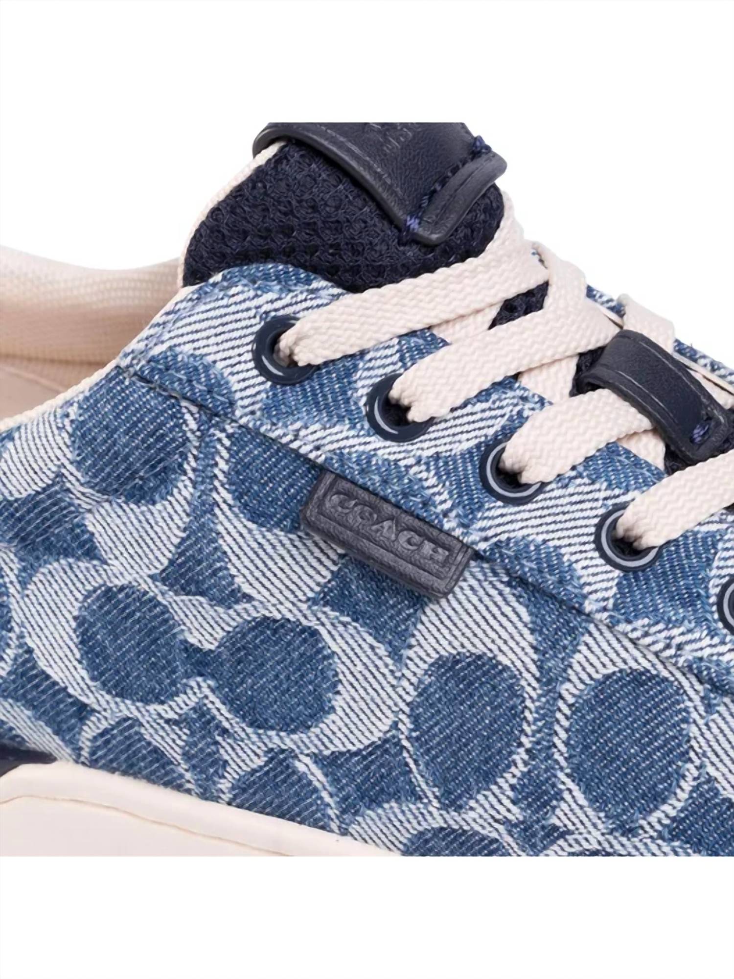 Coach - Women's Lowline Signature C Denim Sneakers