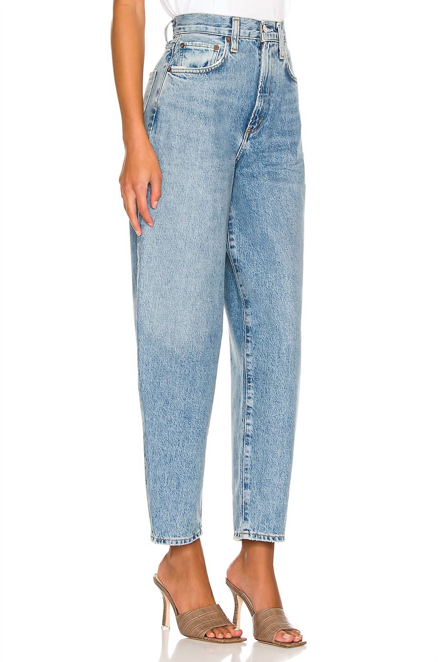 Agolde - Women's Balloon Ultra High Rise Curve Taper Jean