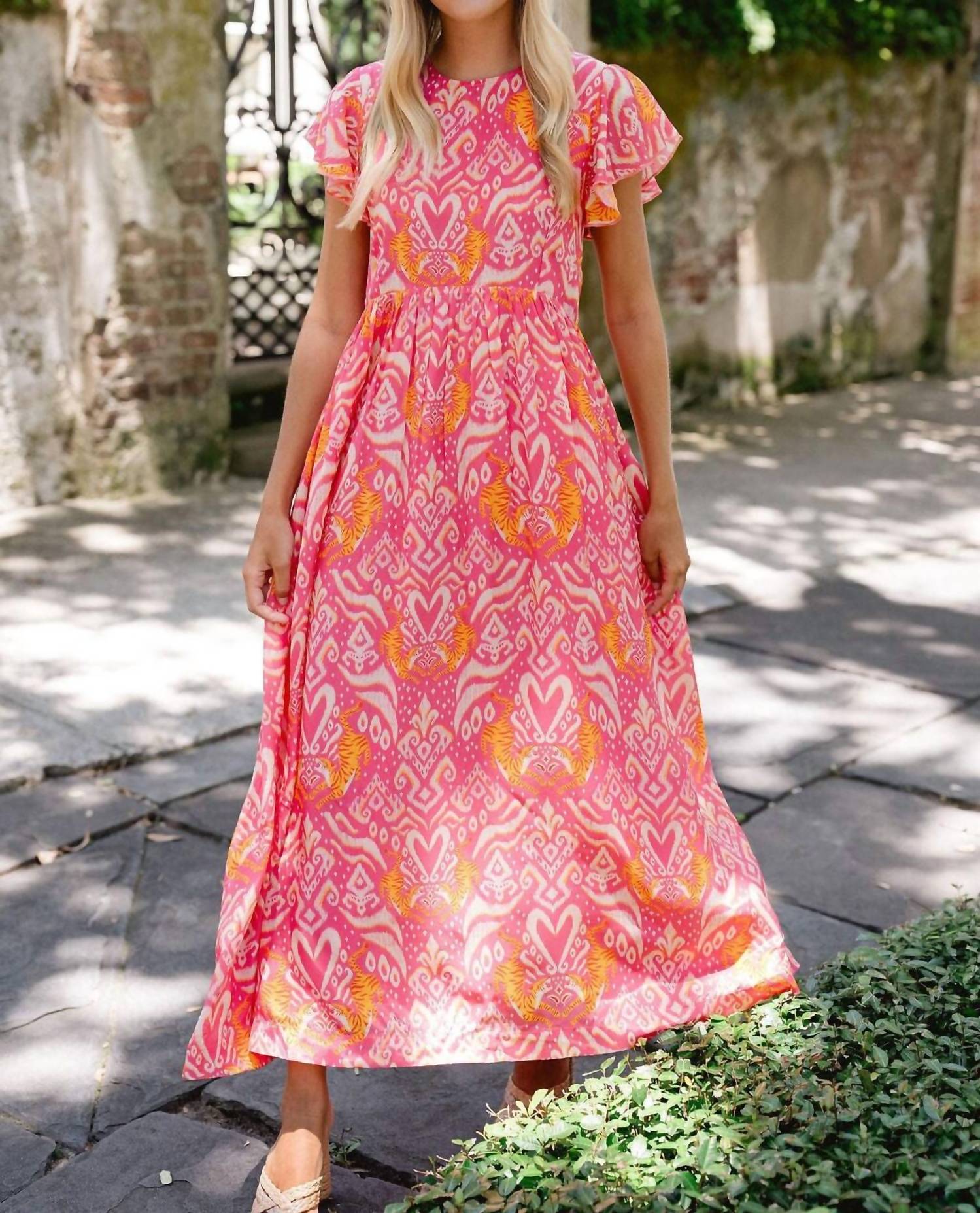 Briton Court - Lydia Tiger Maxi Dress