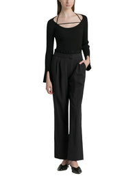 Jonathan Simkhai - MINKA COMPACT RIB HALTER TOP