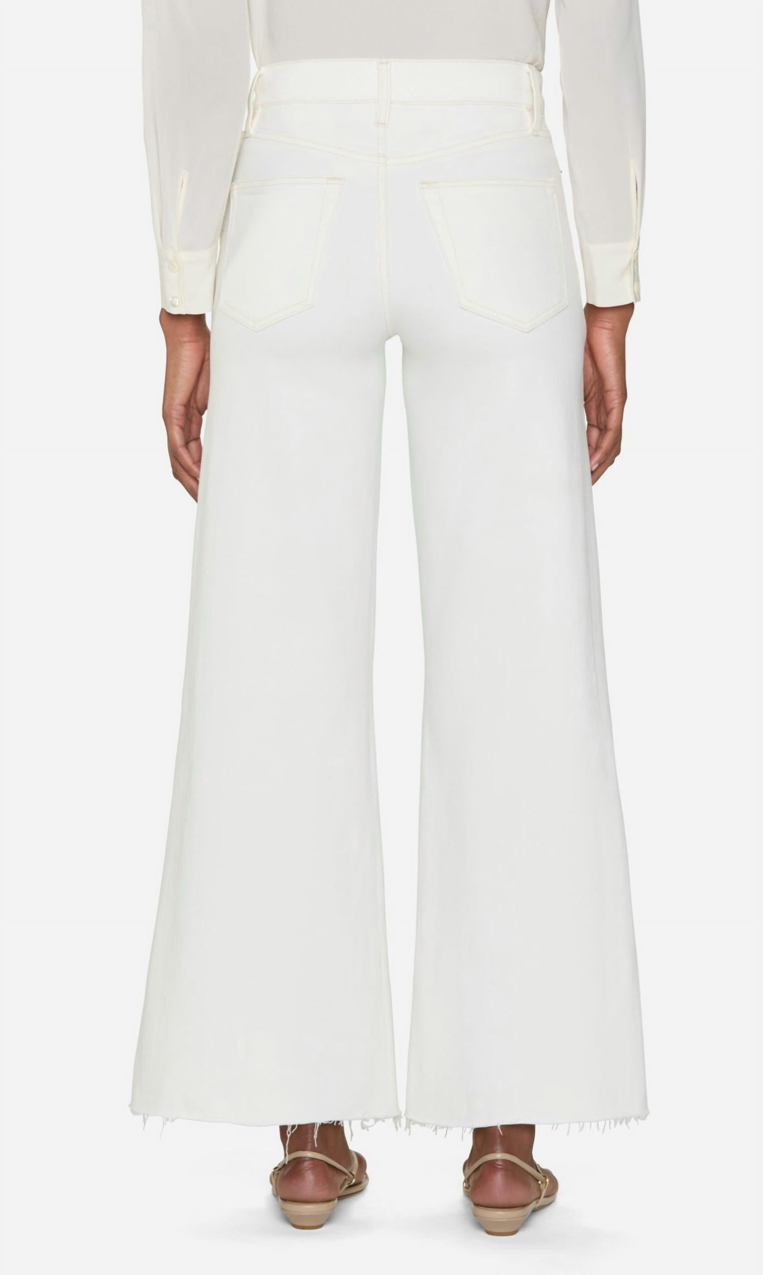 Frame - Le Palazzo Crop Wide Leg Pants