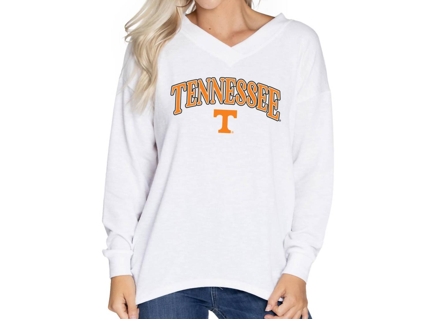 Flying Colors Apparel - Tennessee Volunteers Bailey V-neck Tunic