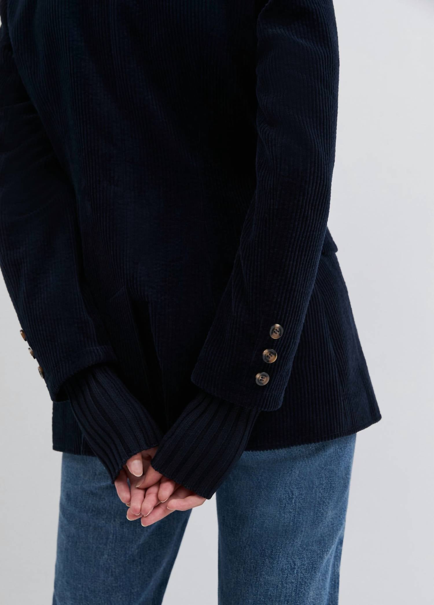 Favorite Daughter - Cord City Long Sleeve Blazer