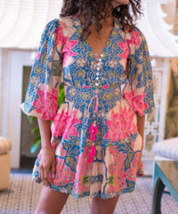 Bell By Alicia Bell - Clover Long Sleeve Mini Dress