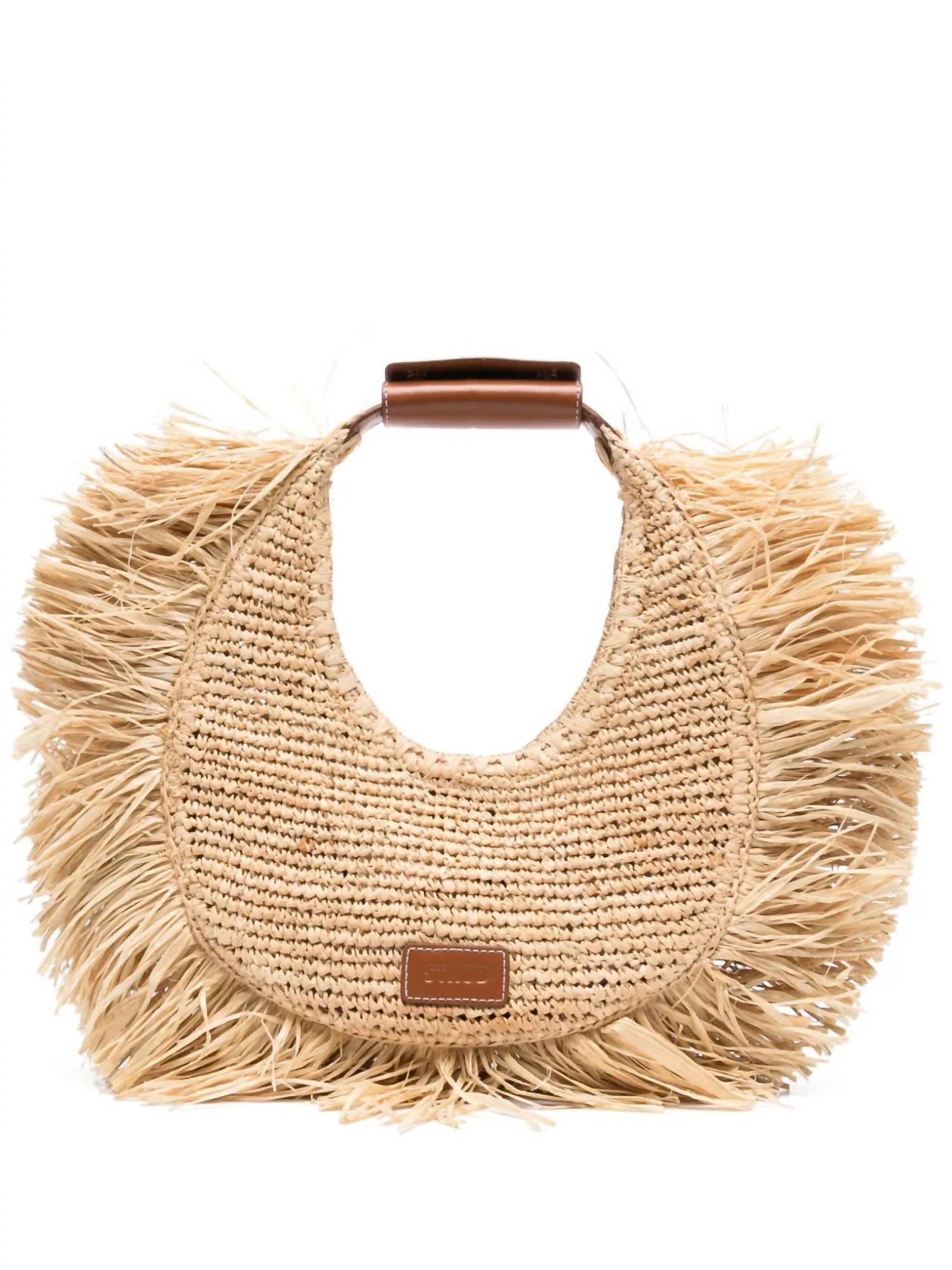 Staud - Women's Moon Raffia Tote Bag