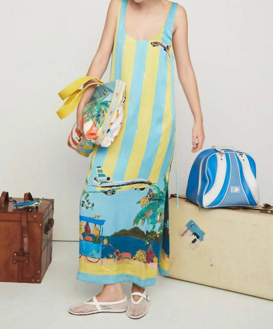 Alemais - All Aboard Sleeveless Midi Dress