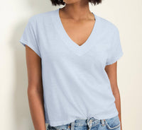 Michael Stars - Harlan Cropped V-neck Tee