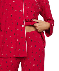 Eberjey - Gisele Printed Long Pj Set