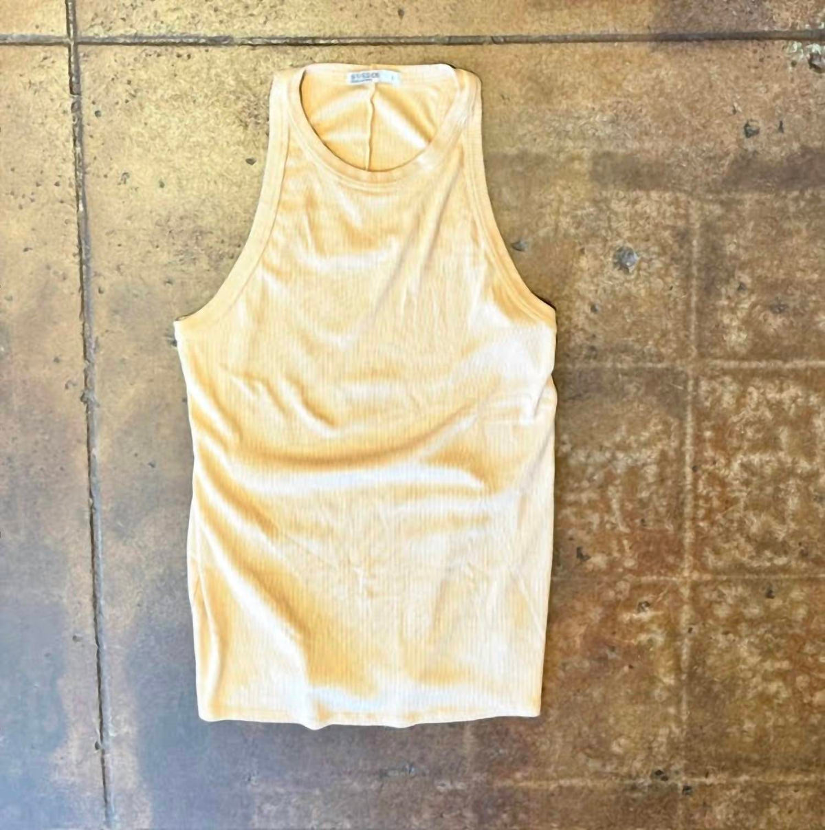 Stateside - Women's Rib High-neck Tank Top