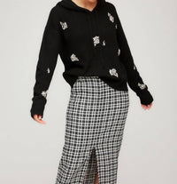 Fifteen Twenty - Krystal Embellished Hoodie