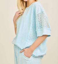 J.Her - Lace And Eyelet Blouse