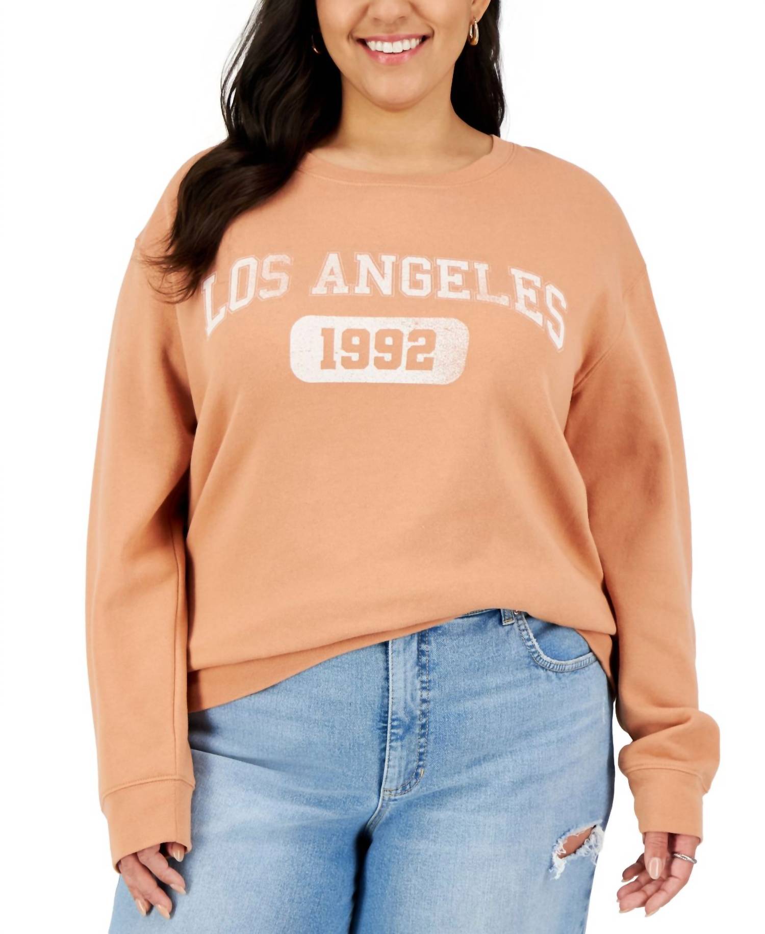 Love Tribe - Los Angeles Graphic Sweatshirt - Plus