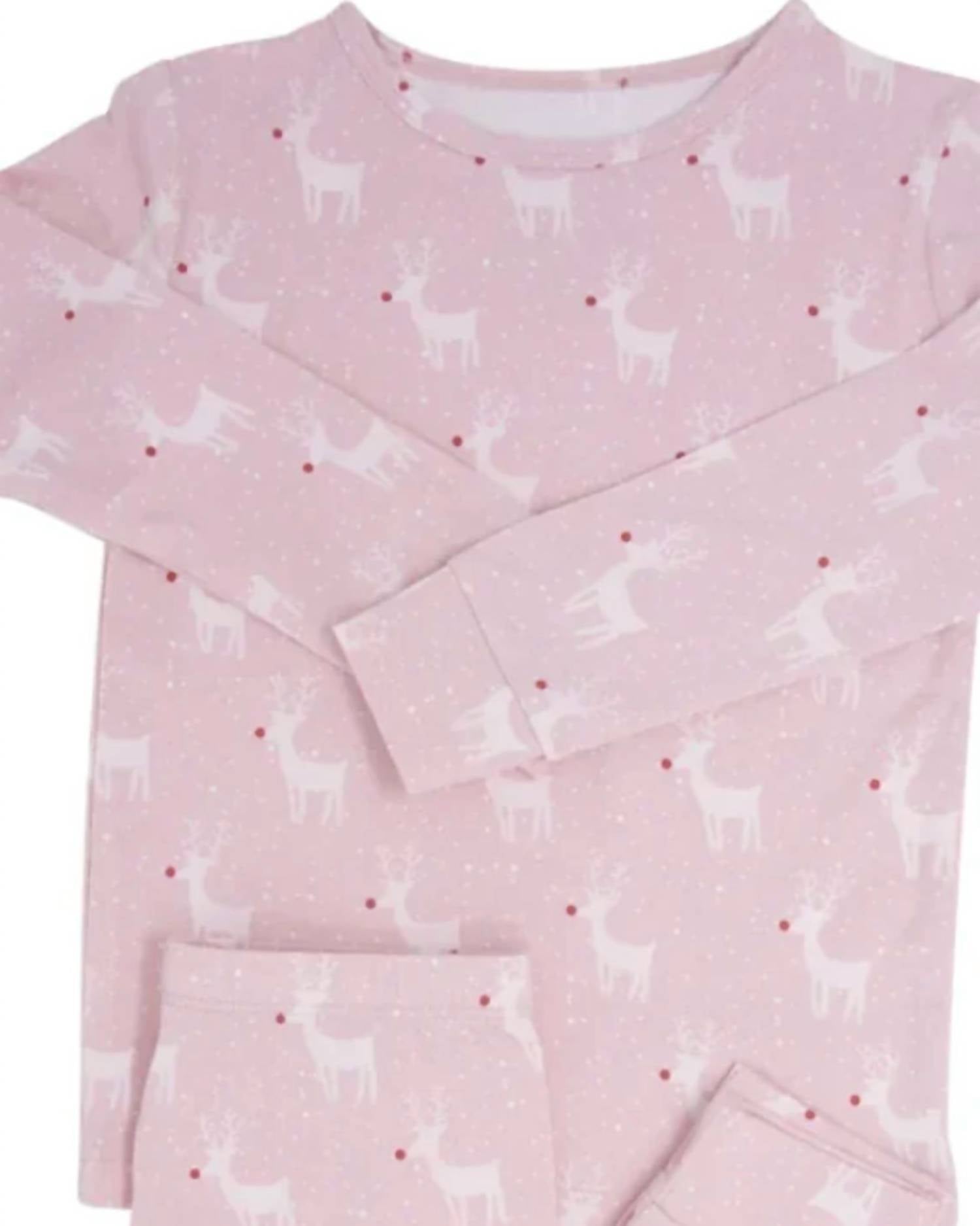 Sweet Bamboo - Kid's Rudolph Pajama Set