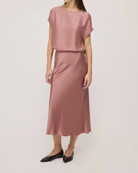 Ottod'Ame - Maxi Satin Skirt