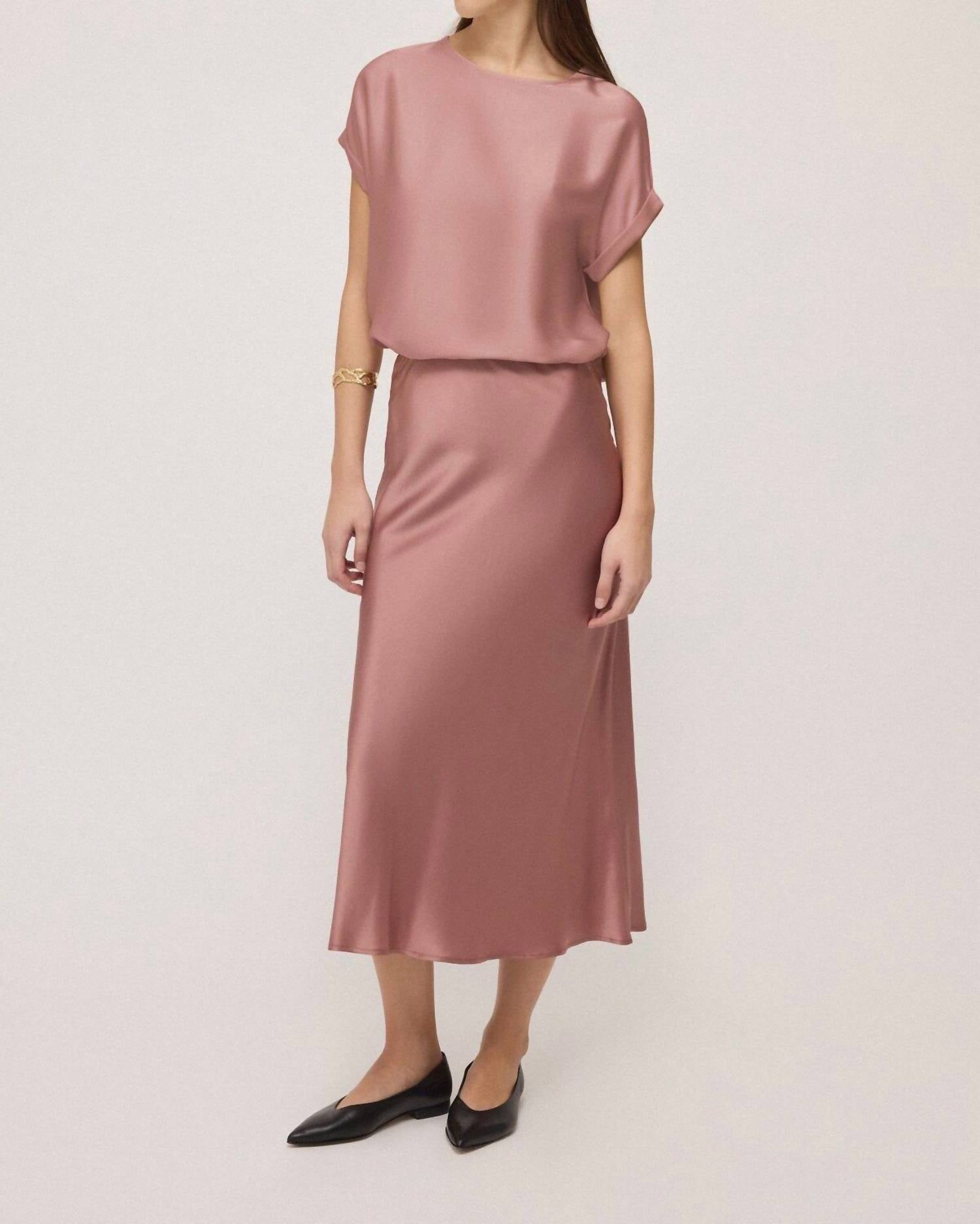 Ottod'Ame - Maxi Satin Skirt