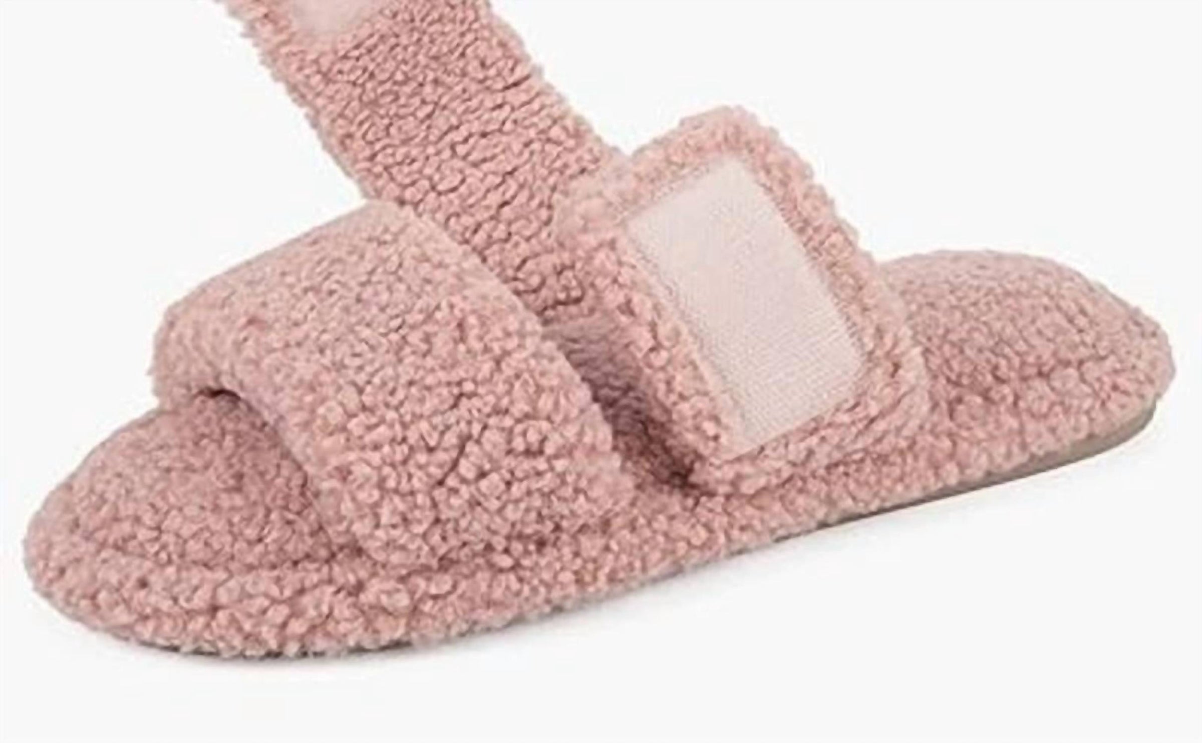 Family Fairy - Women's Washable Fuzzy Slide On House Slippers