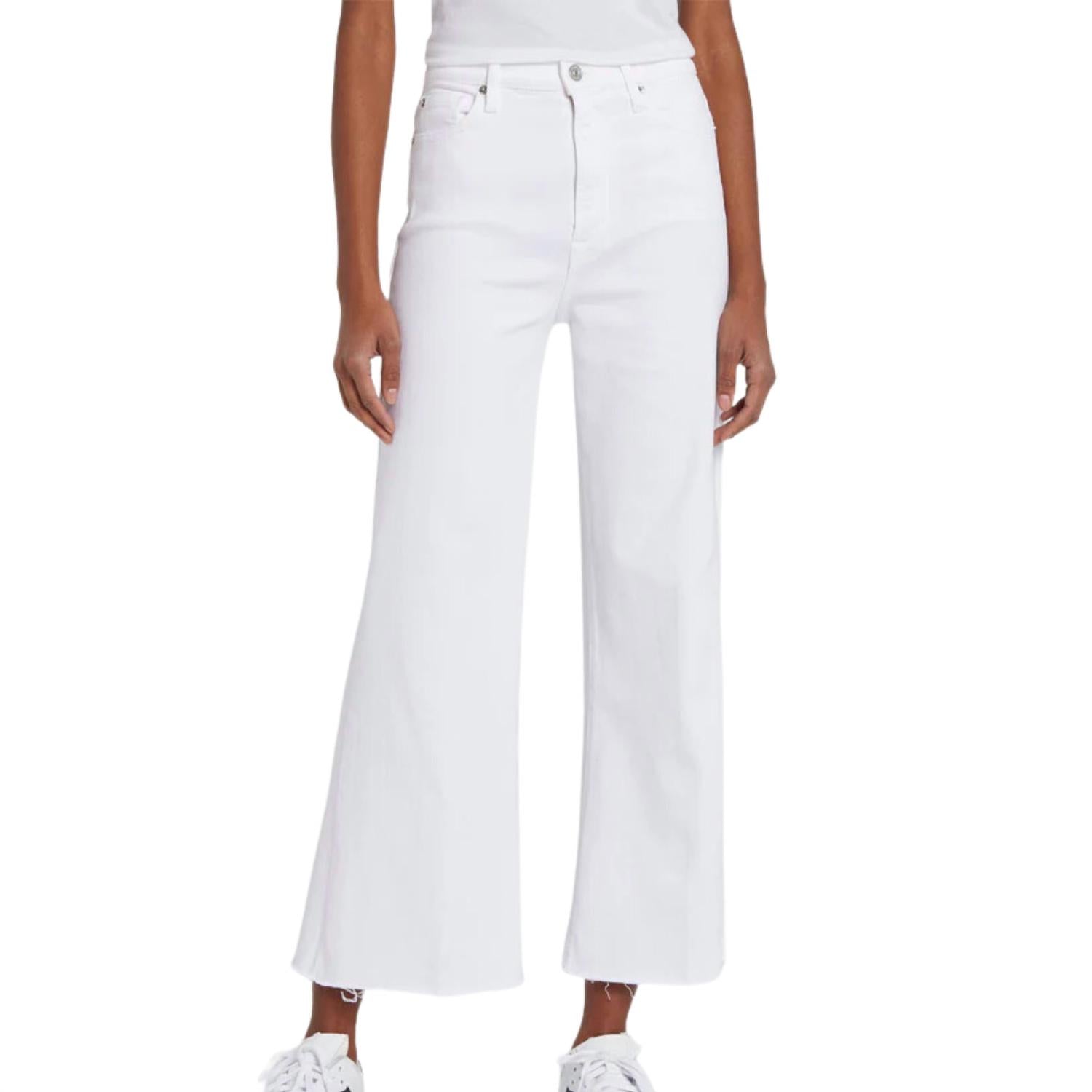 7 For All Mankind - Women's Luxe Vintage Ultra High Rise Cropped Jeans