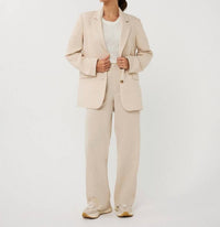 Esqualo - Oversized Linen Blazer