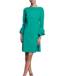 CHIARA BONI Acura Dress in emerald - women's dress