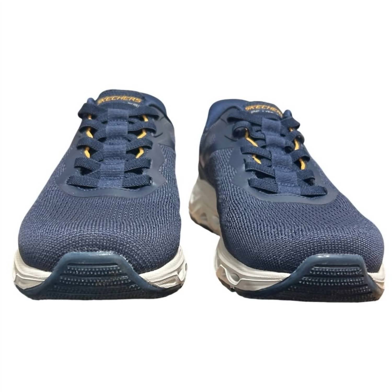 Skechers Men's Mesh Hands Free Swift Fit Athletic Shoes in navy blue - men's shoe - view 5