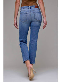 Hidden - Mid Rise Cigarette Leg Denim Jeans