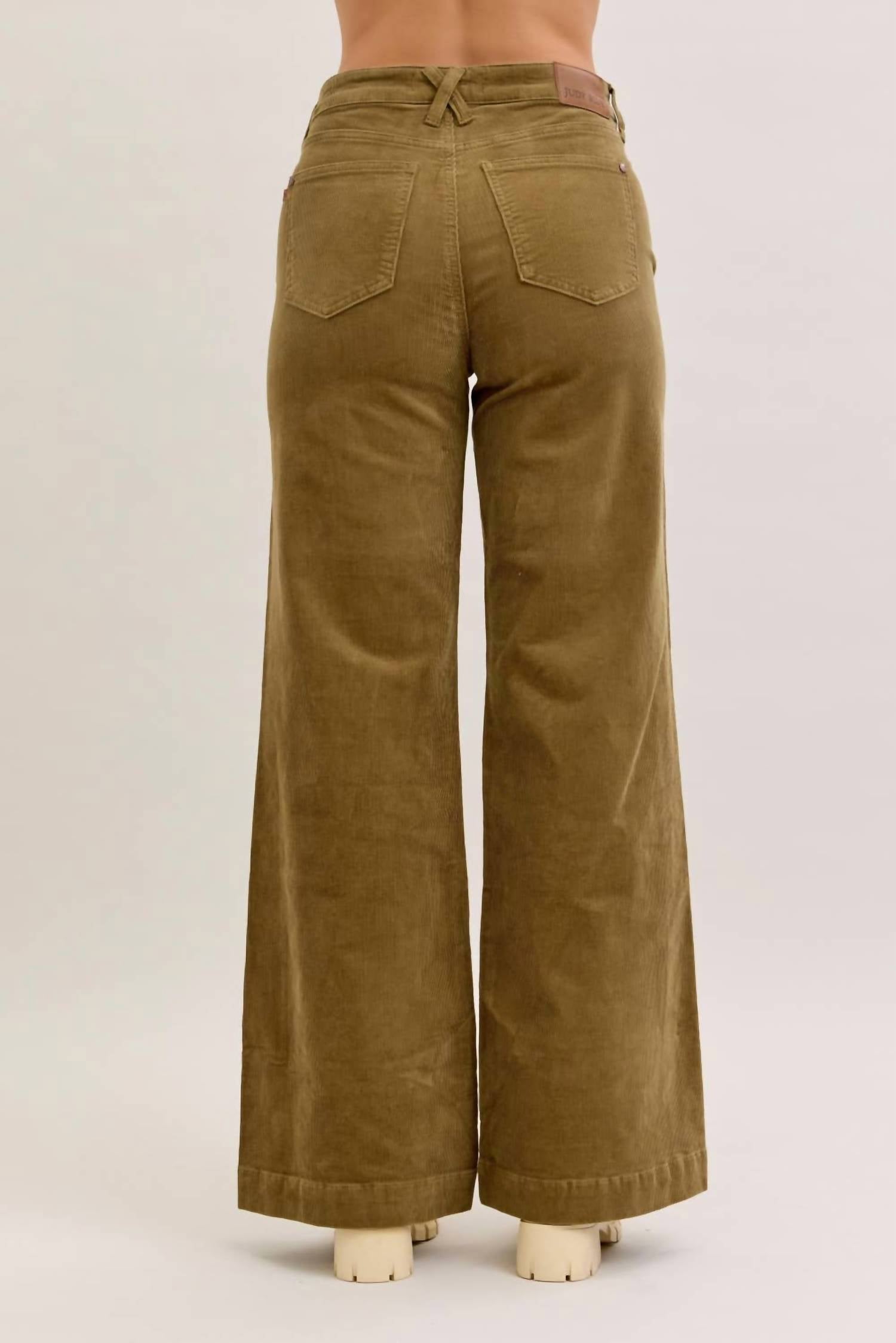 Judy Blue - High Waisted Retro Wide Leg Pant