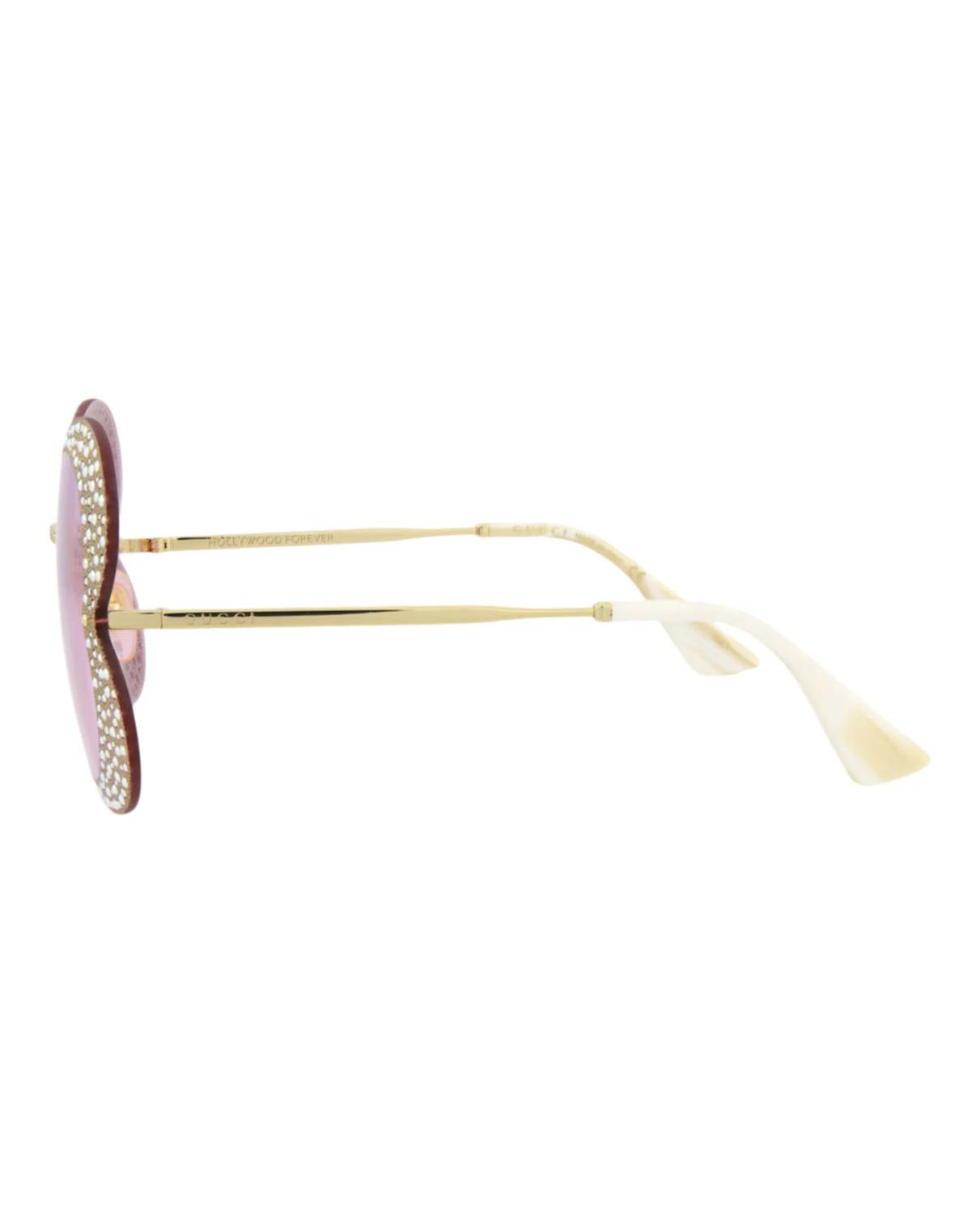 Gucci - Women's Cat Eye-frame Metal Sunglasses