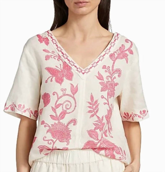 Johnny Was - Vnevk Tie Back Blouse