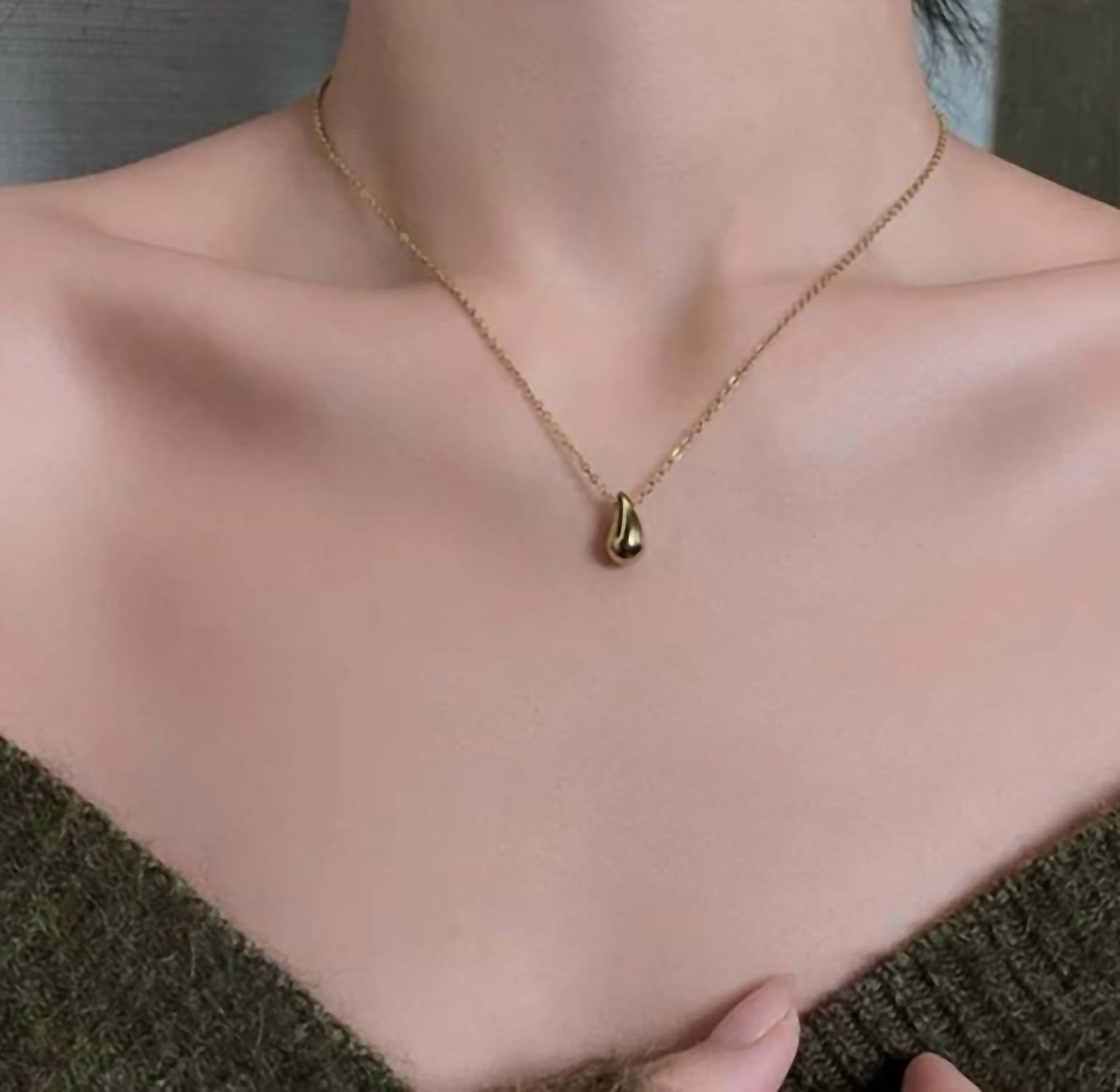 Katie Rae Collection - Women's Teardrop Necklace