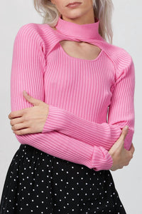 LOOP LAYERED KNIT TOP