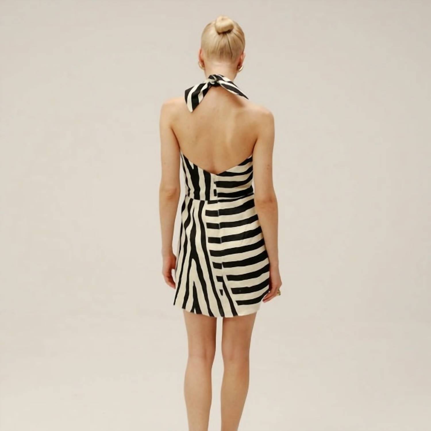 Cala De La Cruz - Zebra Veneta Dress