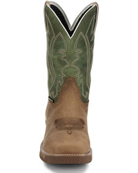Justin - Men's Nano Composite Toe Oil And Slip Resist Boot - Wide