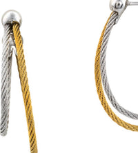 Disc - Women's Asymmetrical Hoop Earrings