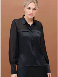 Go By Go Silk - Sheer Madness Blouse